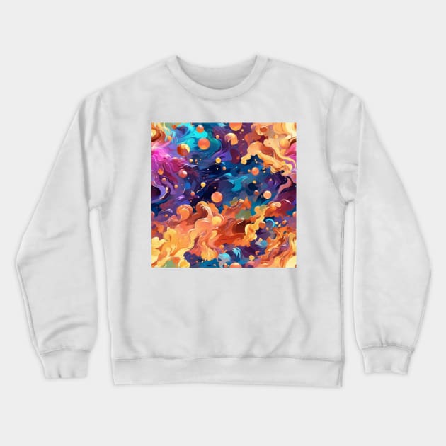 Celestial Dreamscape Crewneck Sweatshirt by GracePaigePlaza